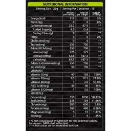 Health Oxide Performance Energy Boost, 1 kg Orange image 1