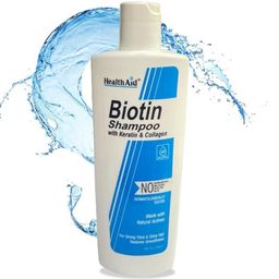 HealthAid Biotin Shampoo with Keratin & Collagen,  200 ml  for Strong Thick & Shiny Hair -picture-43
