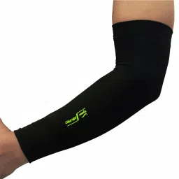 Tynor UV Protection Arm Sleeve, Black with Green Universal-picture-30