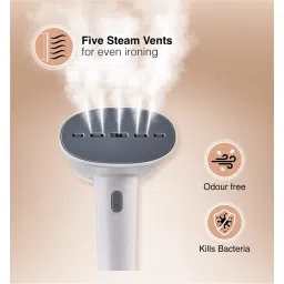 USHA Techne Direct 500 1300 Watts Garment Steamer (2 Modes, White) image 5