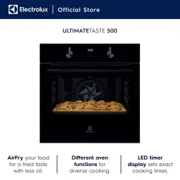 Electrolux Ultimate Taste 500 72L Built-in Microwave Oven with Pizza Program Technology (Black) image 4