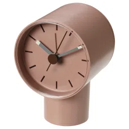 ikea bondtolvan Alarm clock, analog/pale pink, 8x9 cm-picture-31