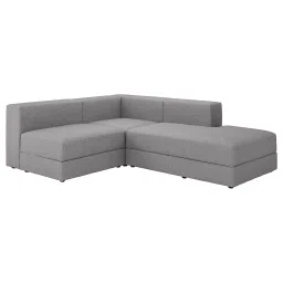 ikea jättebo Mod crnr sofa 2,5-seat w chaise lng, right/Tonerud grey-picture-17