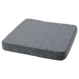 ikea åkervindefly Chair cushion, grey, 39/35x37x5 cm-picture-19