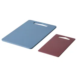 ikea bergtunga Chopping board, set of 2, dark blue/red-picture-30