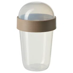 ikea splitterny Snack container, transparent/light grey-brown, 300 ml-picture-28