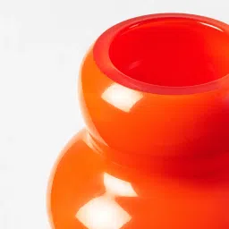 ikea källarhals Vase, orange, 26 cm image 4