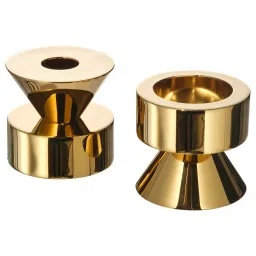 stockholm 2025 Candlestick/tealight holder, brass-colour, 6 cm-image-4
