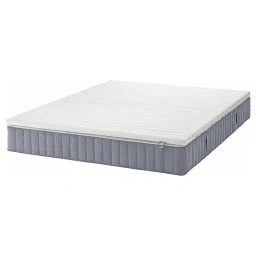 ikea valevåg Mattress and mattress pad, extra firm light blue/Nisseholm white, 160x200 cm image 1