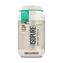 Isopure Unflavored Protein Powder – 2.20 lbs, 1 kg, 25g of 100% Whey Protein Isolate/serve, Zero-carb/sugar/fat, Lactose-free, Vegetarian protein for Men & Women. Offer Pack-image-8