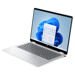 HP OmniBook 5 Flip Intel Core i5-1334U 13th Gen Touchscreen 2-in-1 Laptop (16GB RAM, 512GB SSD, Windows 11 Home, 14 inch 2K IPS Display, Microsoft Office Home 2024, Glacier Silver, 1.62 KG) image 2