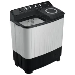 SAMSUNG 8 kg 5 Star Semi Automatic Washing Machine with Magic Filter (WT80C4200GG/TL, Dark Grey) image 1