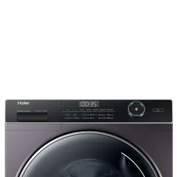 Haier 8 kg Fully Automatic Front Load Washing Machine (HW80-DM14959CS6U1, Direct Motion Motor, Starry Silver) image 4