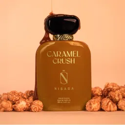 NISARA Caramel Crush Eau De Parfum For A long Lasting Caramel Fragrance - Perfume for Women-image-58