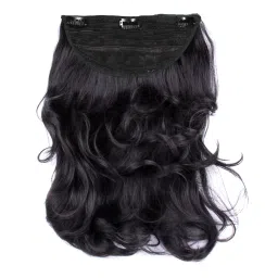 Stasia Street Clip-In 18 Inch Out Curl Natural Black Hair Extensions-picture-33