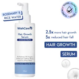 WishCare Hair Growth Serum Concentrate - Resdensyl, Anagain, Caffeine, Biotin, Keratin & Rice Water-image-45