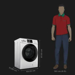 IFB 6.5 kg 5 Star Inverter Fully Automatic Front Load Washing Machine (Elena SXN 6510, Eco Inverter Motor, Rich Silver) image 3