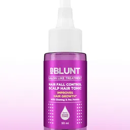 BBLUNT Hair Fall Control Scalp Hair Tonic with Ginseng & Pea Protein - 50ml image 4