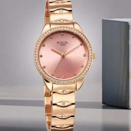 Titan Raga Show Stopper Women Embellished Bracelet Style Analogue Watch 95281WM01-picture-10