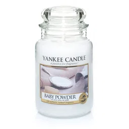 YANKEE CANDLE White Classic Large Jar Baby Powder Scented Candles-image-41
