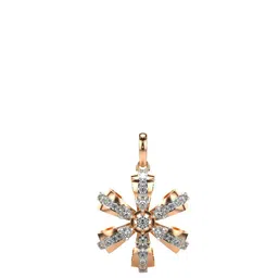 VALANOVA 925 Sterling Silver Diamond Studded Pendant 0.64g-picture-11