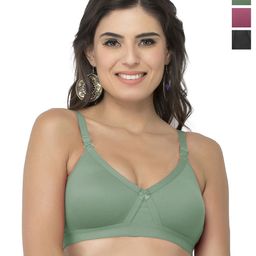 College Girl CG1304 Women Pack Of 3 Full Coverage Lightly Padded Bra-picture-19