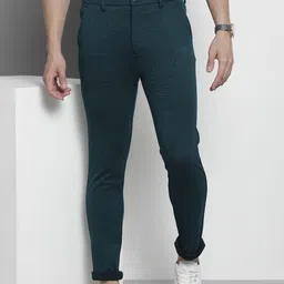 The Indian Garage Co Men Regular Fit Chinos Trousers-picture-39
