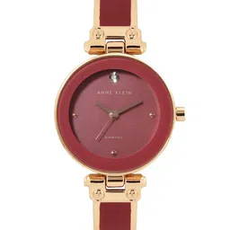 ANNE KLEIN Women Embellished Dial & Bracelet Style Straps Analogue Watch NEAK1980BYRG-image-18