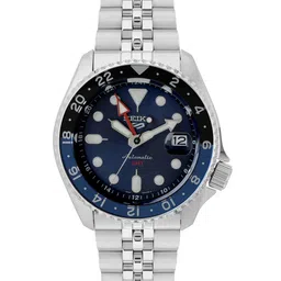SEIKO Men Stainless Steel Wrap Around Straps Analogue Automatic Motion Powered Watch-picture-23