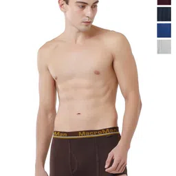 Rupa Macroman Men's Cotton Assorted Solid Mini OE Trunks-picture-9