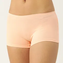 Leading Lady Pack Of 3 Printed Assorted Mid-Rise Boy Shorts image 3