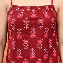 Billion Women Floral Printed Cotton Kurta with Trouser & Dupatta image 3