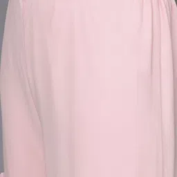 Inddus Women Pink Mirror Work Kurti with Sharara & Dupatta image 2