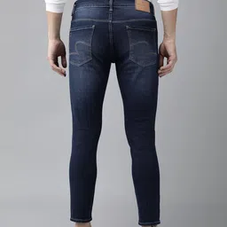 SPYKAR Men Kano Slim Fit Mid-Rise Light Fade Stretchable Jeans image 2