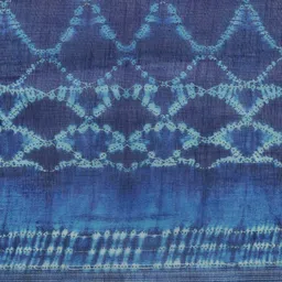 Mitera Blue Printed Bandhani Saree image 4