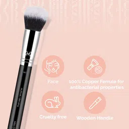 Miss Claire M1 - Multitask/Blending Brush - Silver-Toned & Black image 3