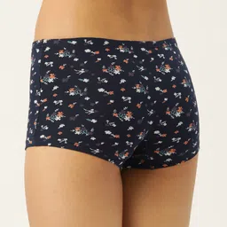 Leading Lady Pack Of 3 Printed Assorted Mid-Rise Boy Shorts image 2