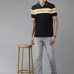 u.s. polo assn. denim co. U S Polo Assn Denim Co Men Grey Slim Fit Light Fade Stretchable Jeans image 4