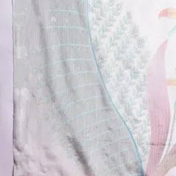 Indo Era Ethnic Motifs Embroidered Thread Work Kurta With Trousers & Dupatta image 5