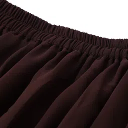 Ethnovog Grey  Brown Embellished Ready to Wear Lehenga  Blouse with Dupatta image 2