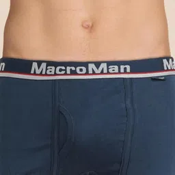 Rupa Macroman Men's Cotton Assorted Solid Mini OE Trunks image 5