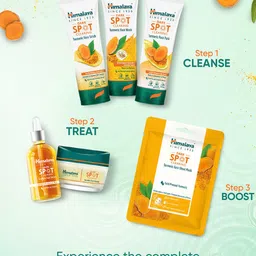 Himalaya Dark Spot Clearing Turmeric Face Scrub To Reduce Dark Spots - 50g image 3