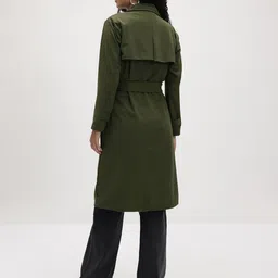 The Roadster Life Co. Notched Laped Collar Front Open Overcoat image 4