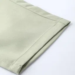 SOJANYA Men Green Smart Fit Solid Formal Trousers image 4