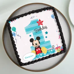 First Bday And Mickey image 2