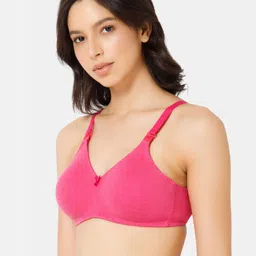 NAIDU HALL Half Coverage Non Padded Seamless Everyday Bra - All Day Comfort image 3