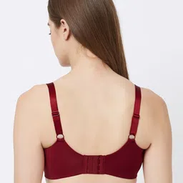 Soie Women Full Coverage Non-Padded Non-Wired Lace Bra image 3