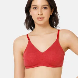 NAIDU HALL Half Coverage Cotton Everyday Bra With All Day Comfort image 1