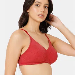 NAIDU HALL Half Coverage Cotton Everyday Bra With All Day Comfort image 2