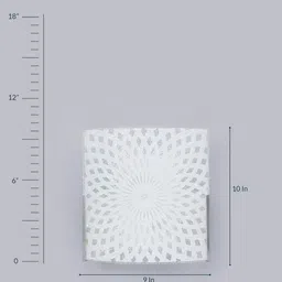 new era Off Glass Flush Mount Wall Light (White) image 4
